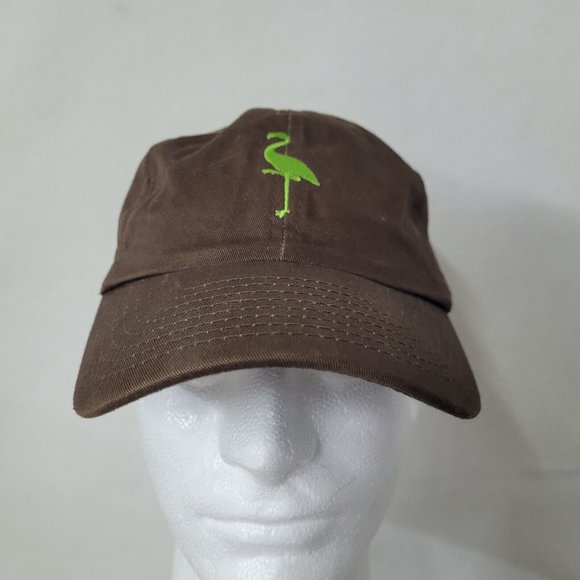 Tailorbyrd Hat Mens OS‎ Adjustable Strapback Ballcap Flamingo Brown Outdoor - Picture 2 of 9